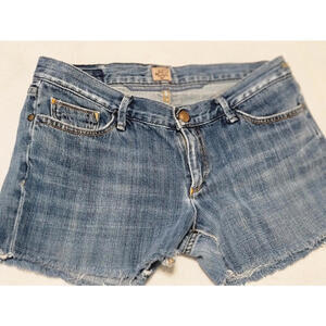 Soul Makers Good Life Denim Jeans Women’s Size 8 Stretch Blue Floral Waist